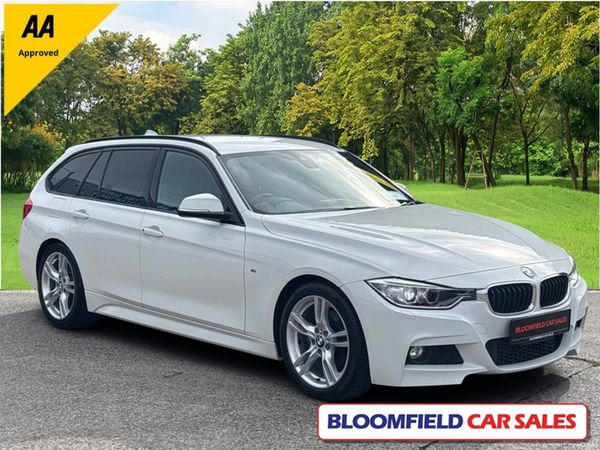 BMW 3-Series Estate, Diesel, 2014, White