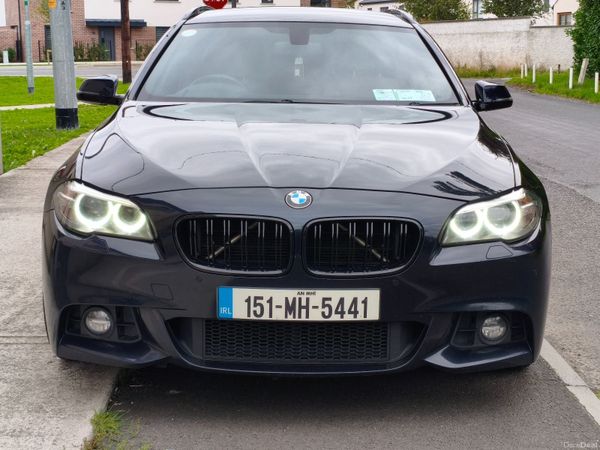 BMW 5-Series Estate, Diesel, 2015, Black