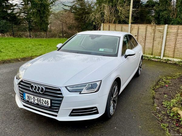 Audi A4 Saloon, Petrol, 2016, White