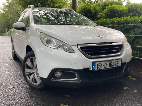 Peugeot 2008 SUV, Diesel, 2015, White