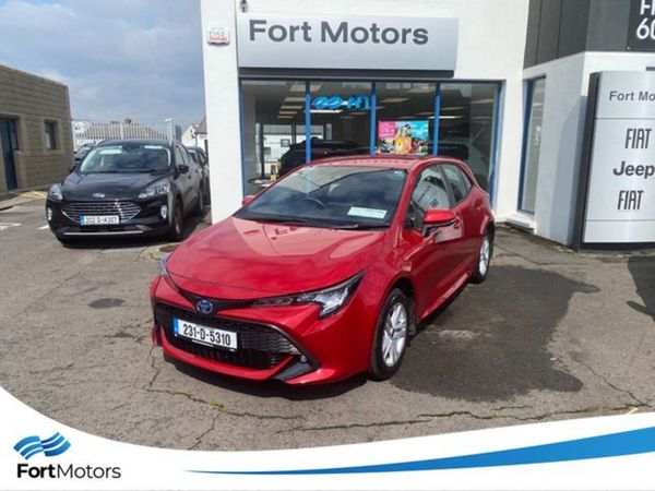 Toyota Corolla Hatchback, Petrol Hybrid, 2023, Red