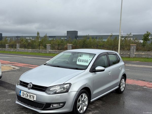 Volkswagen Polo Hatchback, Petrol, 2013, Silver