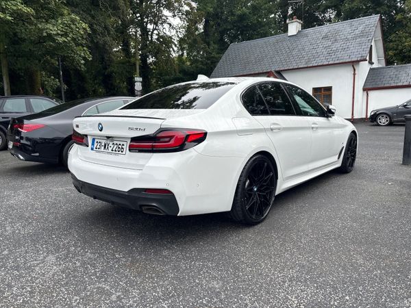 BMW 5-Series Saloon, Diesel, 2023, White