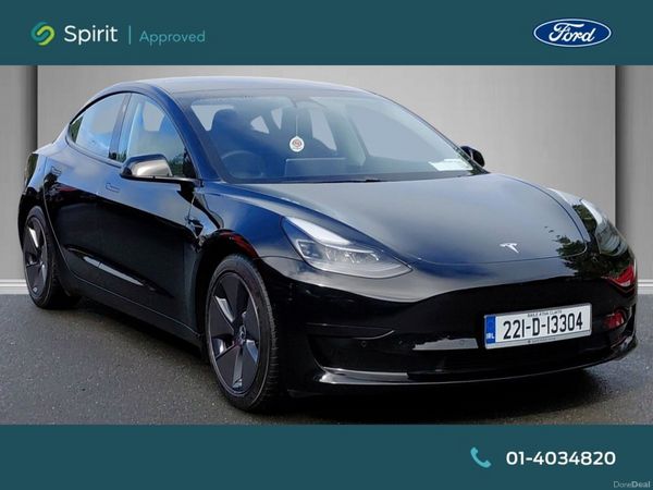 Tesla Model 3 Saloon, Electric, 2022, Black
