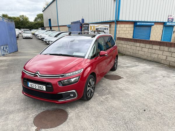 Citroen Grand C4 Picasso Hatchback, Diesel, 2016, Red