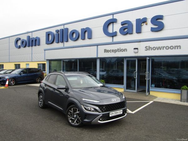 Hyundai KONA Hatchback, Petrol Hybrid, 2022, Grey