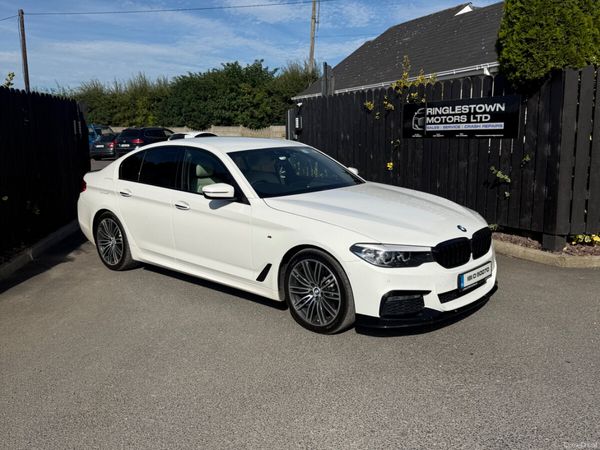 BMW 5-Series Saloon, Diesel, 2018, White