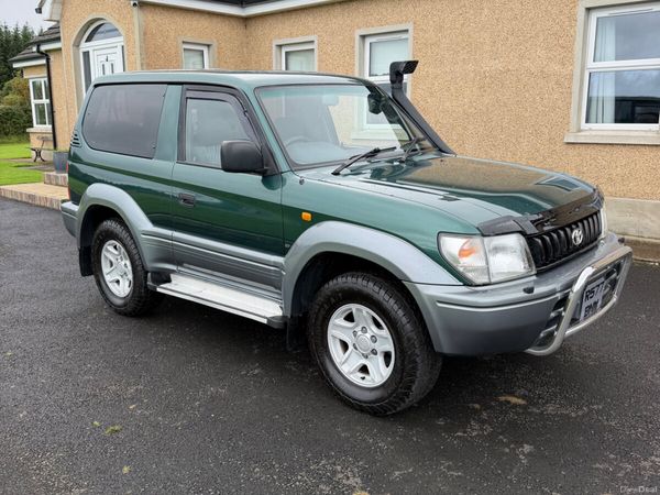 Toyota Land Cruiser SUV, Diesel, 1997, Green