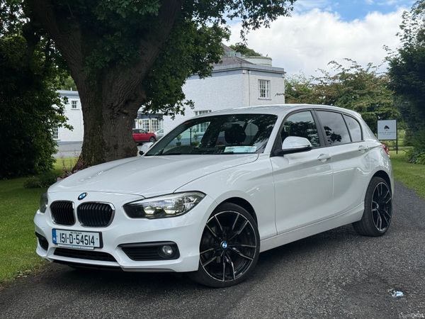 BMW 1-Series Hatchback, Diesel, 2015, White