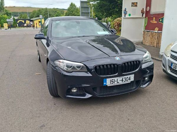 BMW 5-Series Saloon, Diesel, 2015, Black