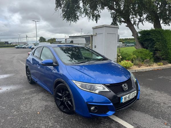 Honda Civic Hatchback, Diesel, 2016, Blue