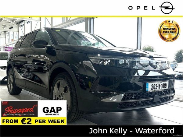 Opel Grandland X SUV, Petrol Hybrid, 2026, Black