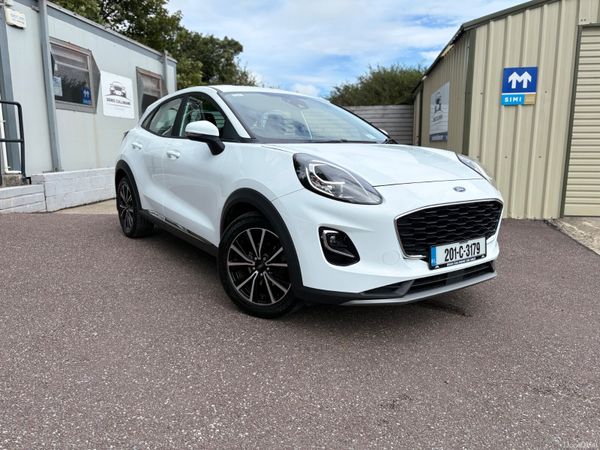 Ford Puma Hatchback, Petrol Hybrid, 2020, White