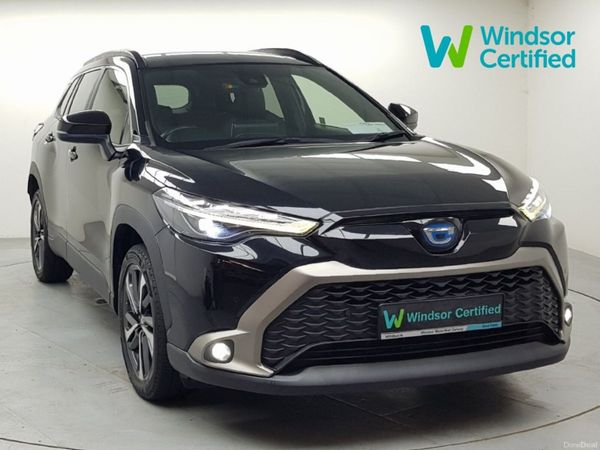 Toyota Corolla Cross SUV, Petrol Hybrid, 2023, Black