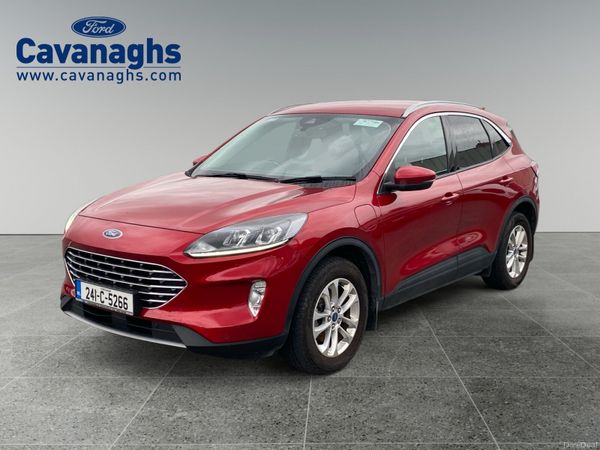 Ford Kuga SUV, Petrol Plug-in Hybrid, 2024, Red