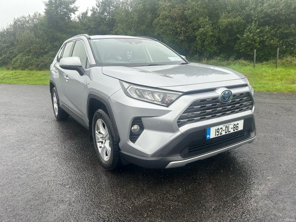 Toyota RAV4 SUV, Petrol Hybrid, 2019, Grey