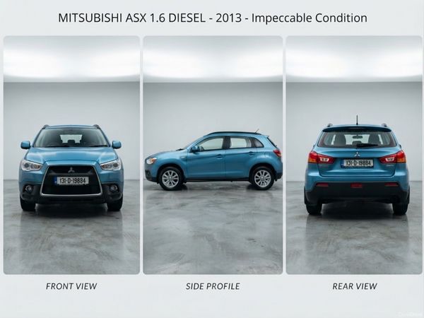 Mitsubishi ASX SUV, Diesel, 2013, Blue