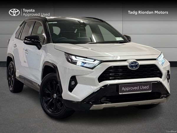 Toyota RAV4 SUV, Petrol Hybrid, 2024, White