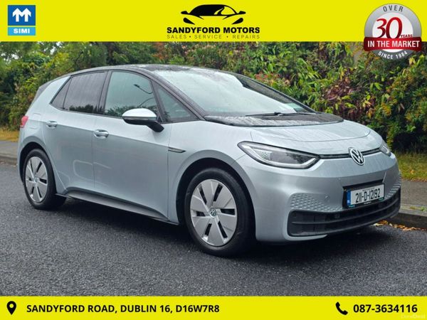 Volkswagen ID.3 Hatchback, Electric, 2021, Grey