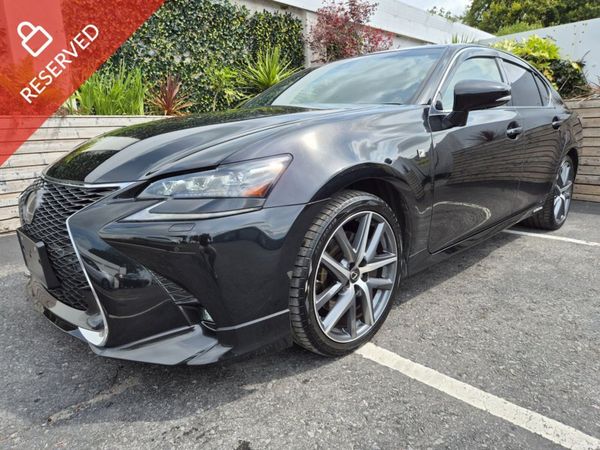 Lexus GS Saloon, Petrol Hybrid, 2018, Black