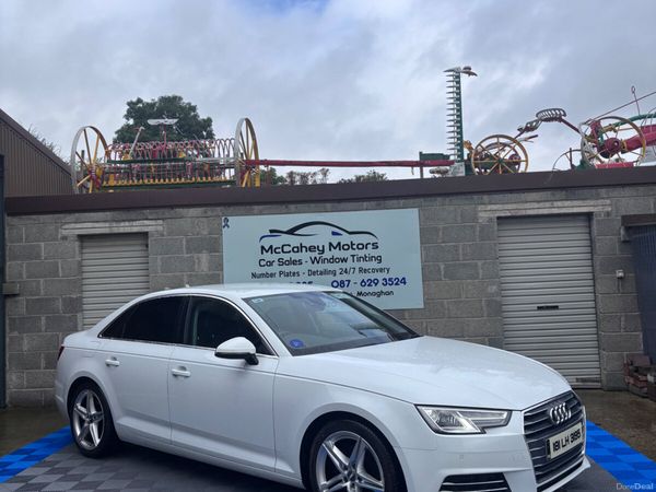 Audi A4 Saloon, Diesel, 2018, White