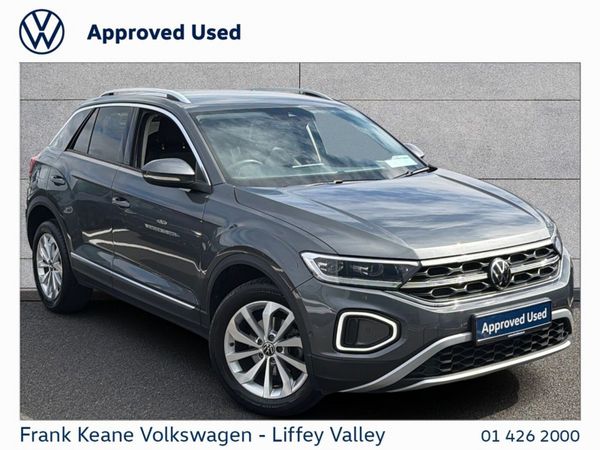Volkswagen T-Roc SUV, Petrol, 2023, Grey