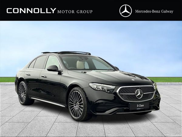 Mercedes-Benz E-Class Saloon, Diesel Plug-in Hybrid, 2026, Black