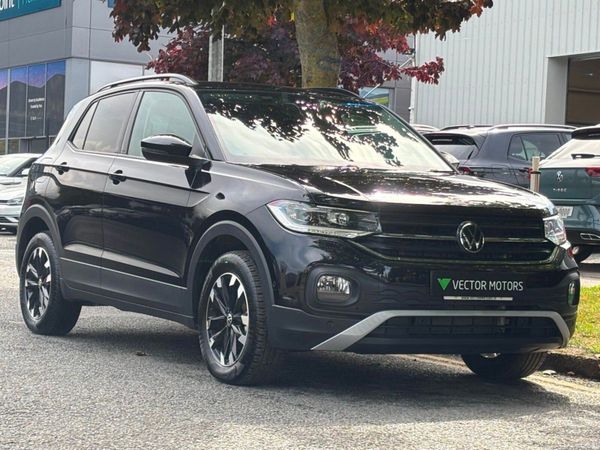 Volkswagen T-Cross SUV, Petrol, 2023, Black