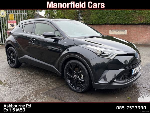 Toyota C-HR SUV, Petrol Hybrid, 2019, Black