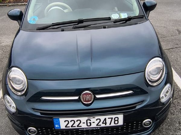 Fiat 500 Hatchback, Petrol, 2022, Blue