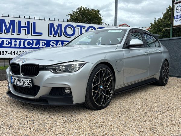 BMW 3-Series Saloon, Petrol Plug-in Hybrid, 2017, Silver