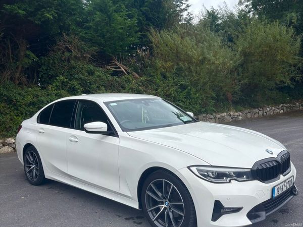 BMW 3-Series Saloon, Diesel, 2019, White