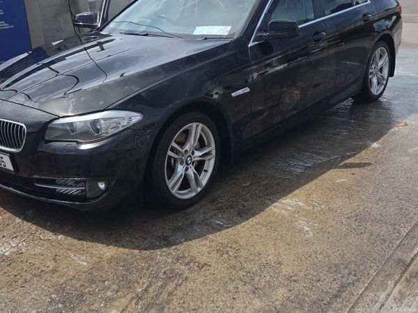 BMW 5-Series Saloon, Diesel, 2013, Black