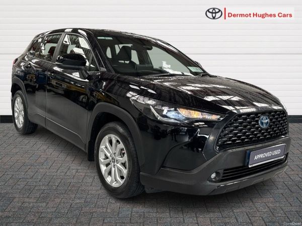 Toyota Corolla Cross SUV, Petrol Hybrid, 2023, Black
