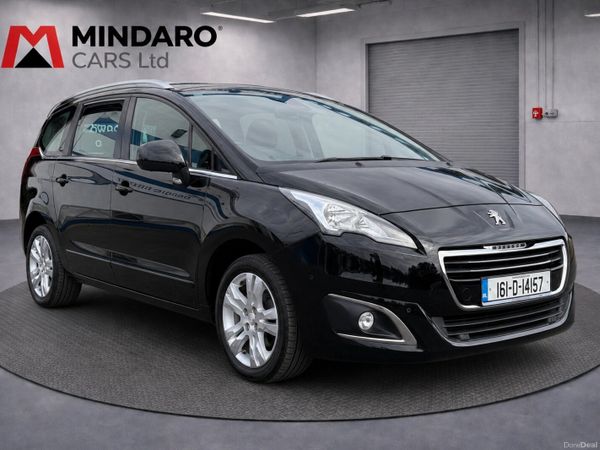Peugeot 5008 MPV, Diesel, 2016, Black
