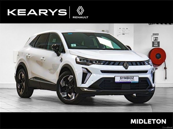 Renault Symbioz Hatchback, Petrol Hybrid, 2026, White