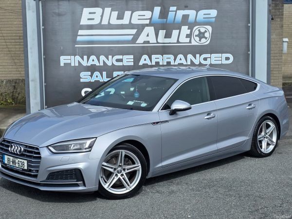 Audi A5 Hatchback, Diesel, 2018, Grey
