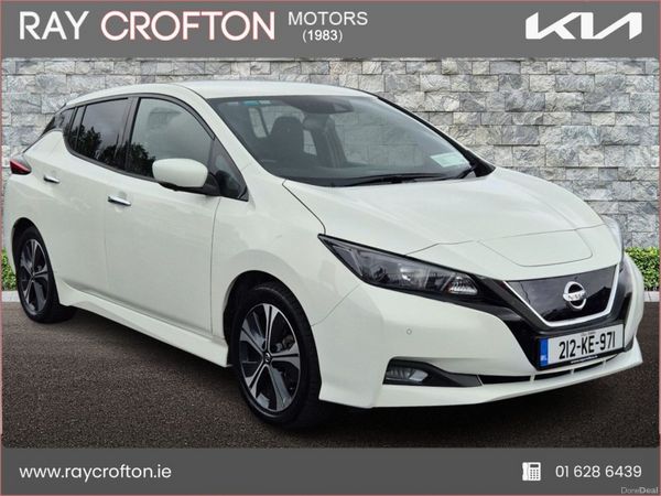 Nissan Leaf Hatchback, Electric, 2021, White