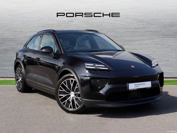 Porsche Macan SUV, Electric, 2026, Black