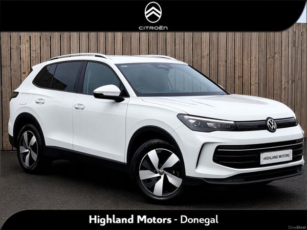 Volkswagen Tiguan SUV, Diesel, 2024, White