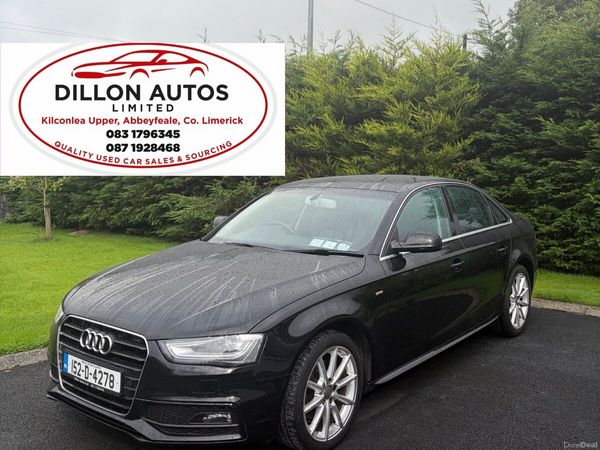Audi A4 Saloon, Diesel, 2015, Black