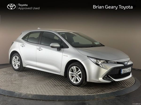Toyota Corolla Hatchback, Petrol Hybrid, 2020, Silver
