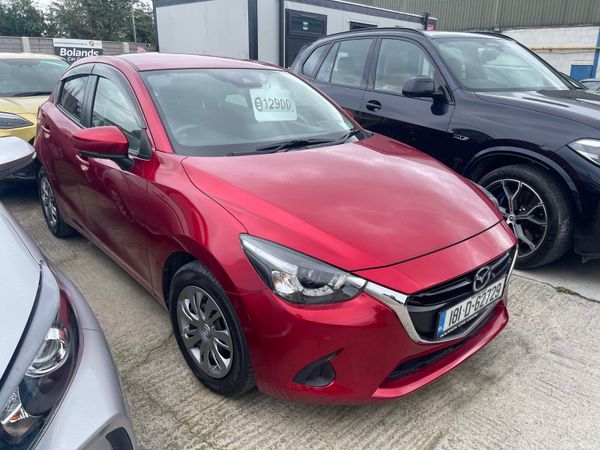 Mazda Demio Hatchback, Petrol, 2018, Red
