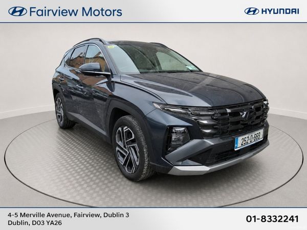Hyundai Tucson SUV, Petrol Plug-in Hybrid, 2025, Blue