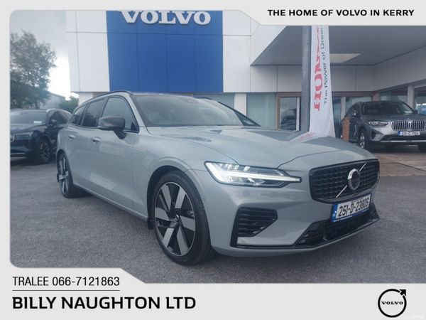 Volvo V60 Estate, Petrol Plug-in Hybrid, 2025, Grey