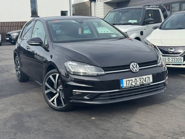 Volkswagen Golf Hatchback, Petrol, 2017, Black