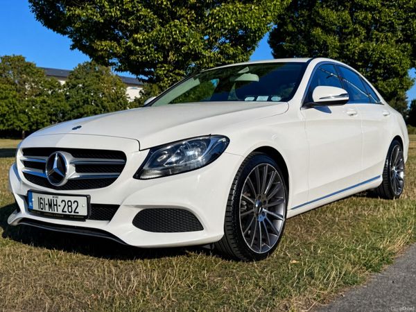 Mercedes-Benz C-Class Saloon, Petrol, 2016, White