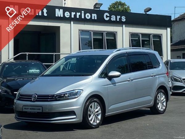 Volkswagen Touran MPV, Petrol, 2017, Silver