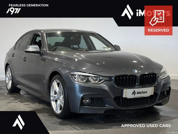 BMW 3-Series Saloon, Petrol Plug-in Hybrid, 2018, Grey