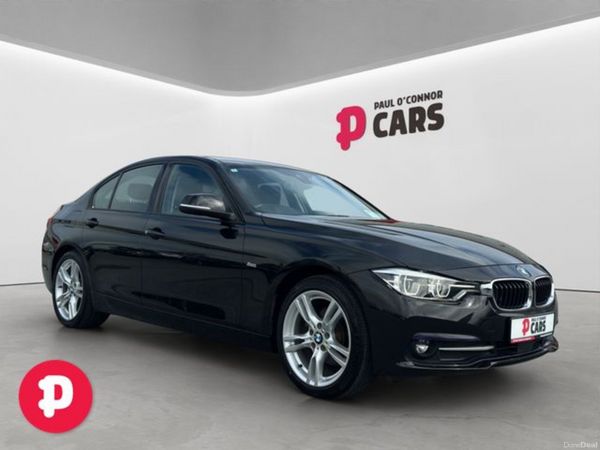 BMW 3-Series Saloon, Diesel, 2018, Black